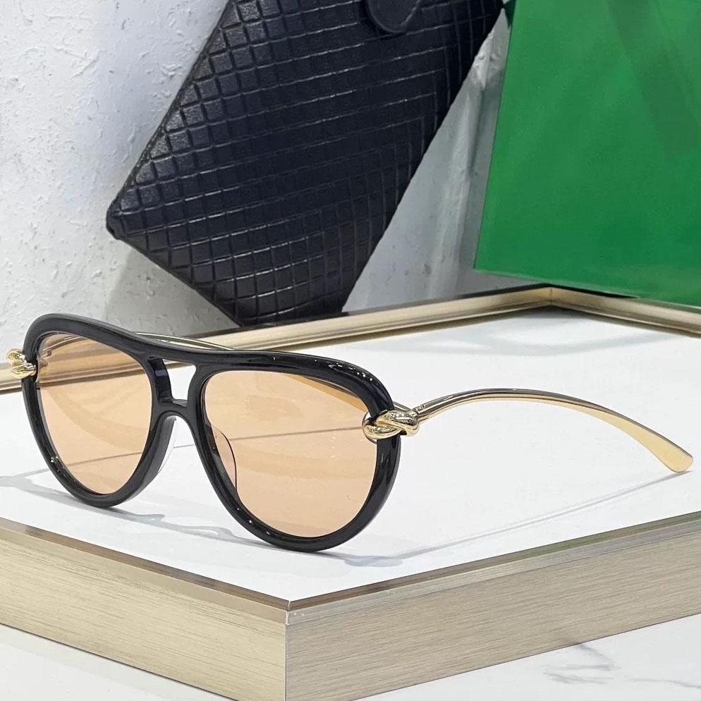 Vintage Pilot Sunglasses Women For Men Luxury Brand Designer Sun Glasses Punk Popular Big Frame Outdoor Rope Eyewear Uv400