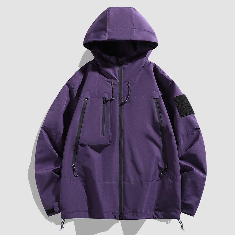 

Весенняя куртка Куртка мужская функциональная ветрозащитная уличная водонепроницаемая осенняя куртка XXXL
