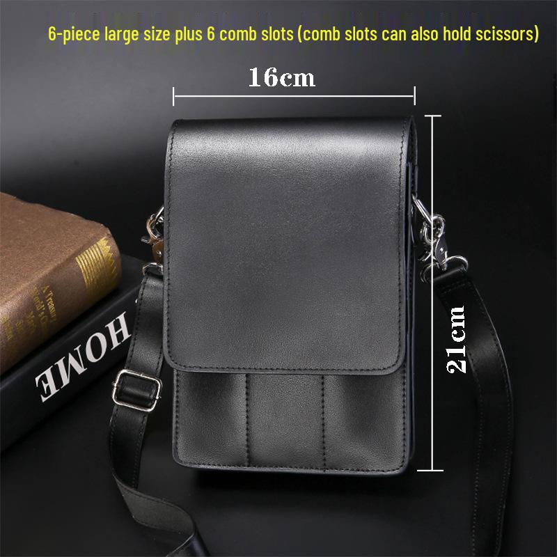 Large Capacity Hairdressing Scissors and Tool Bag - Crossbody and Waist Design for Pet Groomers and Hairstylists