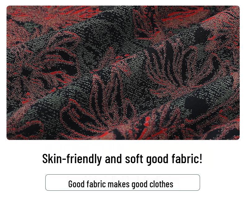 Stylish Grandma Summer Mid-Sleeve Homewear Set for Middle-Aged Women