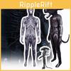 Alien Cosplay Romulus Xenomorph Predator Jumpsuit Adult Kids Bodysuits Costumes