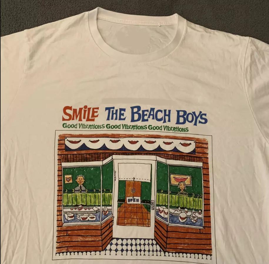 The Beach Boys Smile Album Tour T-shirt size S-5XL XL