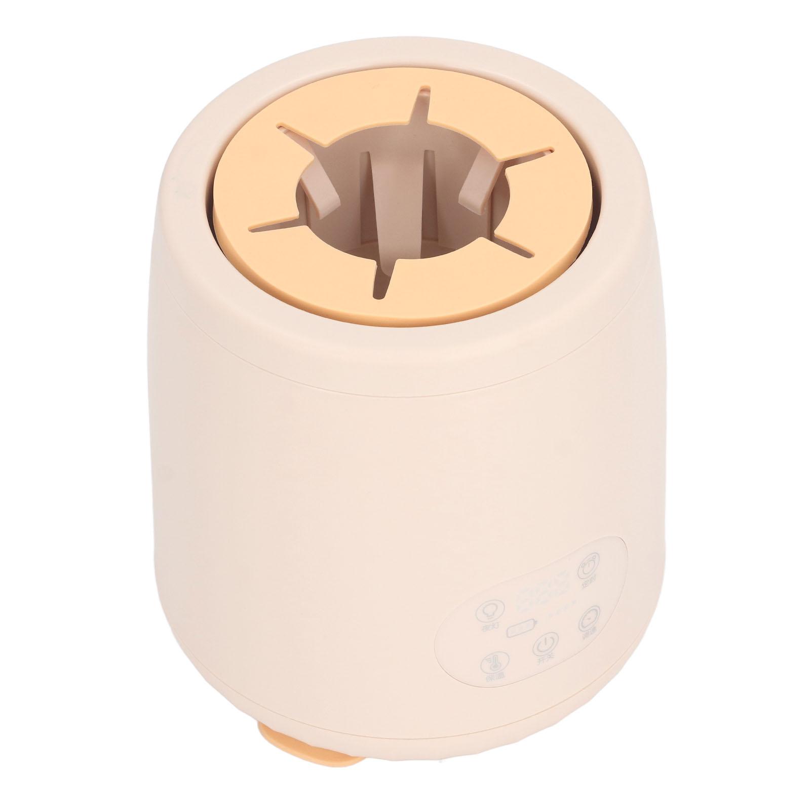 

Automatic Baby Milk Bottle Shaker Heating 5 Levels Timing 360 Degree Rotating USB Rechargeable Baby Milk Bottle Mixer