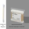 Boxed Double-Ended Bamboo Cotton Swabs for Hygiene, Ear Cleaning & Makeup Removal