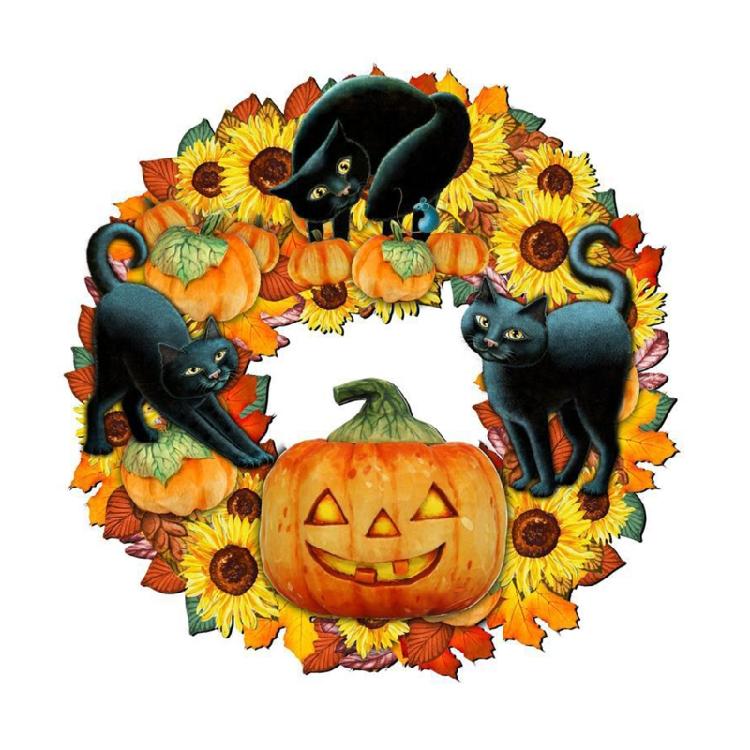Durable Lightweight Easy to Clean and Hang Sunflower Wreath Holiday Party Supply 1