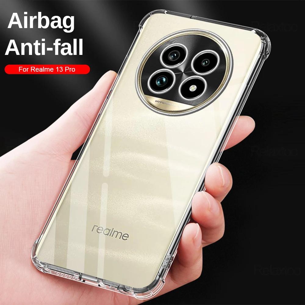 For Realme 13 Pro Plus 5G Full Lens Anti Drop Soft Back Cover For Realme13Pro+ Realme 13 Pro Plus