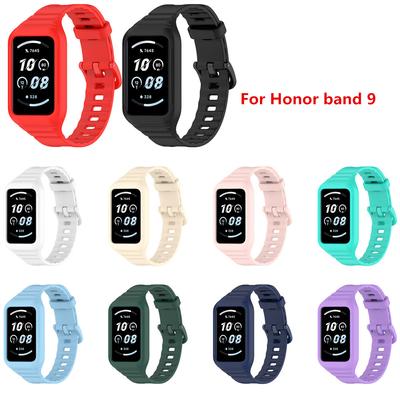 Silicone Strap for Honor Band 9 Smart Band Replacement Bracelet Wriststrap for Honor Band 9 Case with Strap