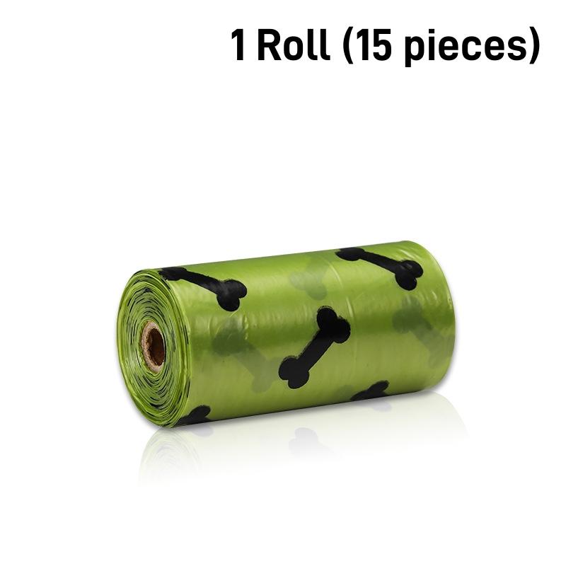 

Мешки для домашних животных Одноразовые мешки для собачьих отходов, мешки для сыпучих отходов с зажимом для поводка и диспенсеры для костных мешков с исчезнувшими принтами