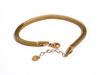 Yhpup 316L Stainless Steel Chain Necklace Bracelet Set Classic Statement Golden Waterproof Jewelry