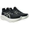 ASICS  Gel Nimbus 27 Wide Black Lake Grey Women Sneakers 1012B752-002