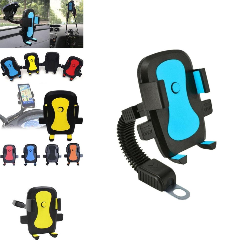 Universelle Fahrrad E-Scooter Motorrad Lenker Handyhalterung mit Sicherheitsband