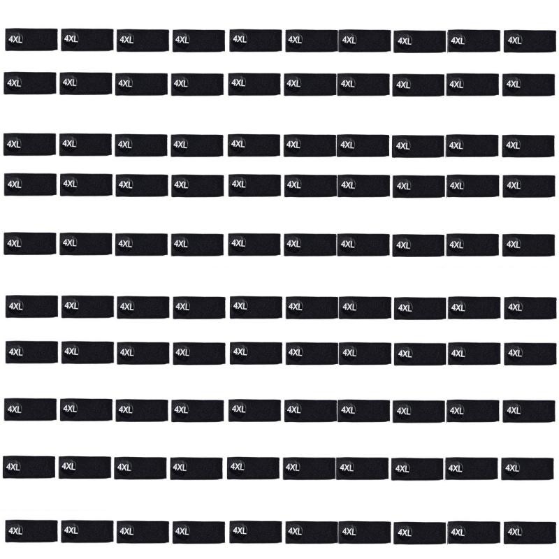 Sizes Change Accessory For Clothing Removable Washable Satins Fabric Label For Sewing And Fashion Designs