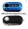 All-Inclusive Electroplate TPU Car Flip Key Case Cover For Fiat Ducato 500 500L Panda Grande Punto Lancia Musa Accessories