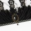 Witch Cosplay Red Rose Headband Party Costumes Halloween Headpiece Women Crown Tiara  Masquerade