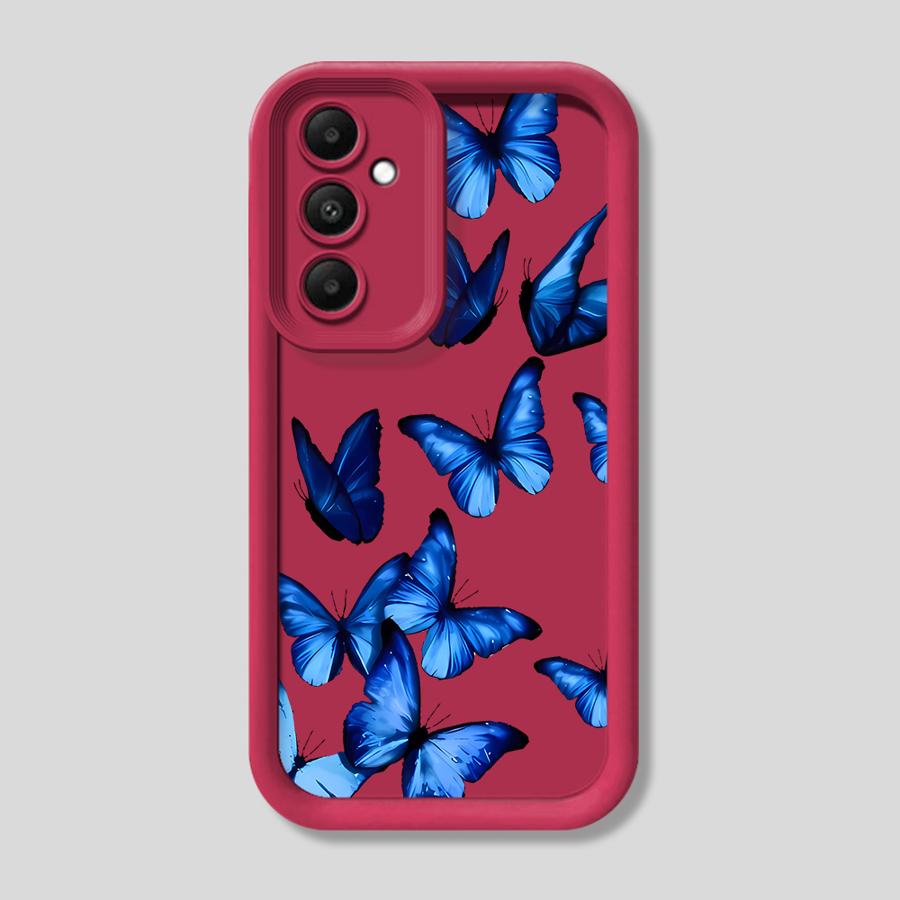 

М який ТПУ чохол для телефону Samsung Galaxy A04e A12 A11 A05s A13 A15 A06 A03s A50 A16 A05 A20 INS Ретро Метелик Galaxy A10s