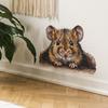 Cartoon Cute Little Mouse Bedroom Living Room Entrance Hall Home Background Beautification Wall Stickers