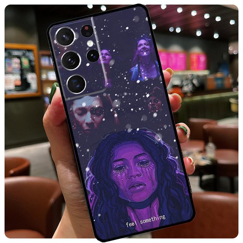 

Euphoria Zendaya Phone Case For Samsung Galaxy S25 S24 S23 S22 S21 S20 Ultra S9 S10 Plus S25 FE S24 FE Cover Galaxy S20 FE