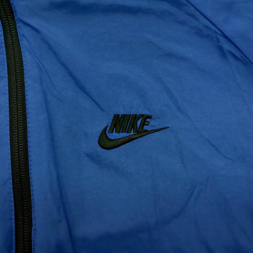 Nike Big Swoosh Reversible Boa Jacket Black Game Royal