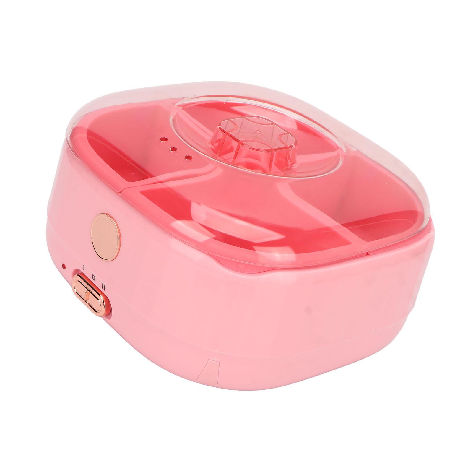 

Машина для нагрева воска с прозрачной крышкой и контролем температуры, мягкий силиконовый нагреватель воска EU PLUG