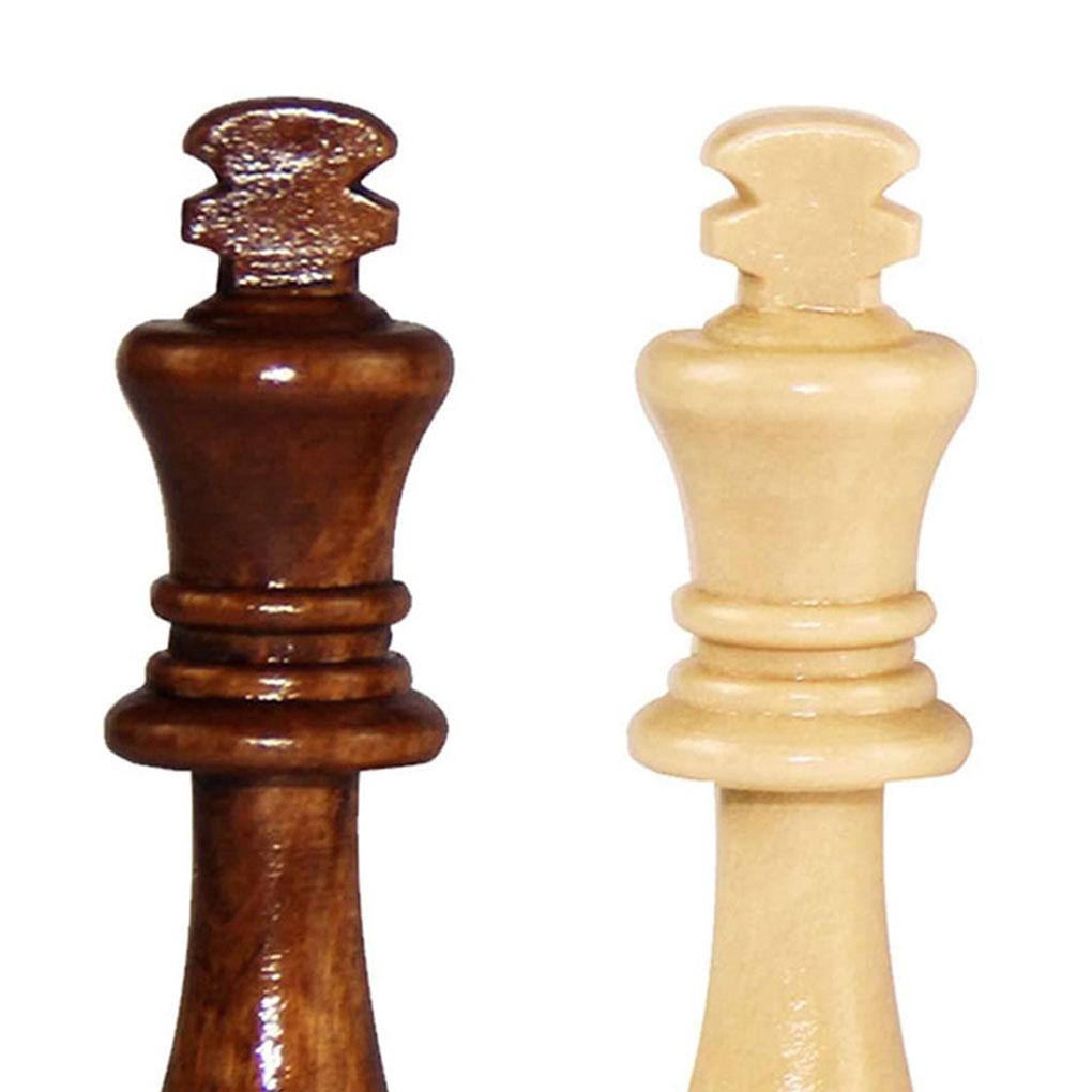 Wood Chess Board Accessories Small Size And Easy To Carry Wooden Chess Pieces Home Chess Schools