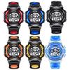 Men's Fashion Multi Function Colorful Light Sport Wristband Electronic Watch