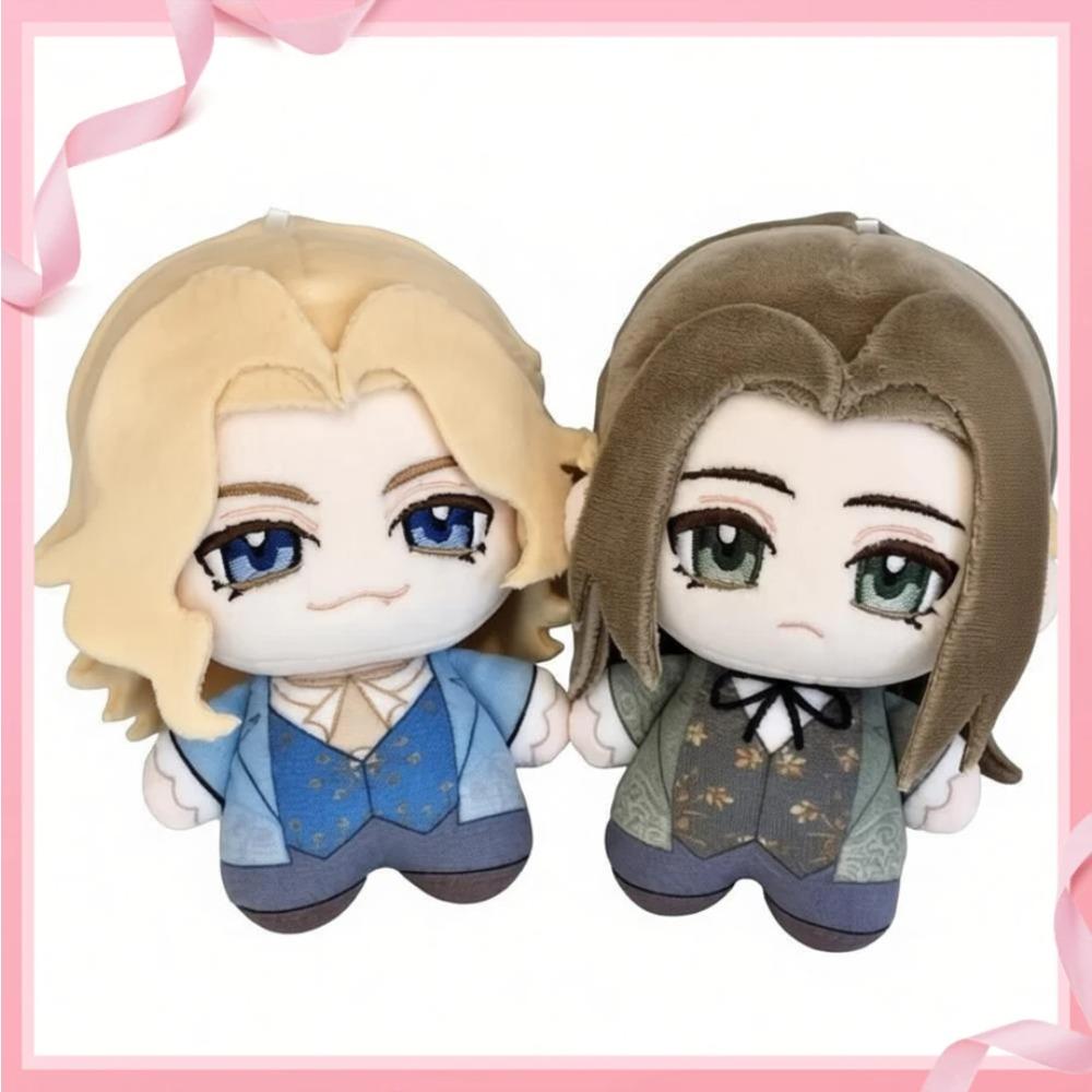 10cm Stuffed The Vampire Lestat de Lioncourt Plushie Anime Louis Plush Doll Toys Keychain Pendant Holiday Xmas Gifts