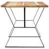 VidaXL Table de salle à manger 140x80x76cm Bois de récupération massif