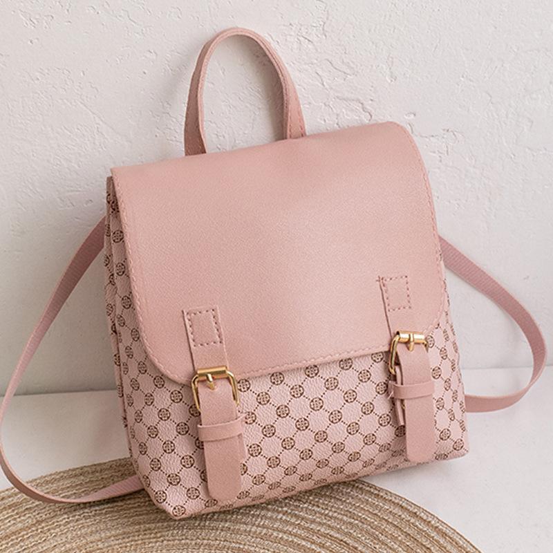 Fresh and Sweet Backpack Fashionable Printed Backpack Women's Bag