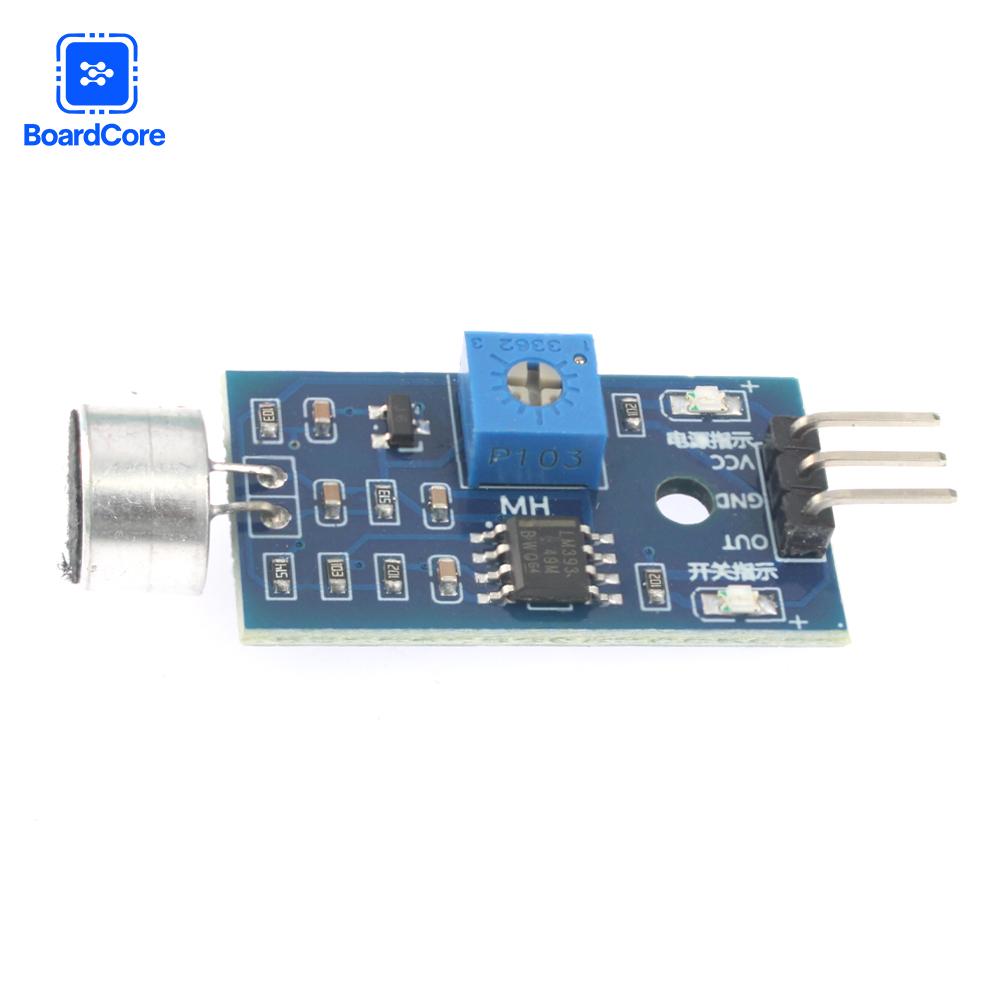 Schallerkennungsmodul, sprachgesteuerter Schalter, Mikrofonmodul für Arduino-Schalter, Smart Home