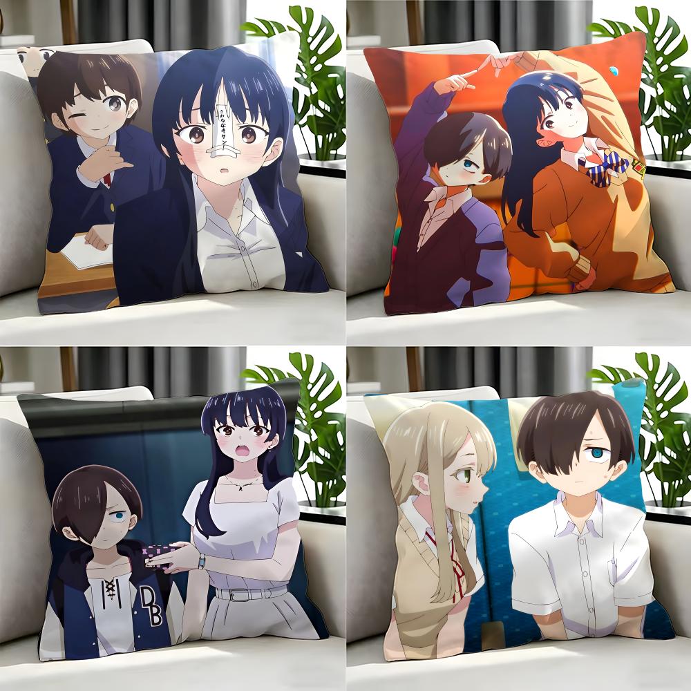 Anime The Dangers In My Heart Season Cushion Cover Cushion Cover Set Pcs X X X Pillowcase Decorative Sofa Home