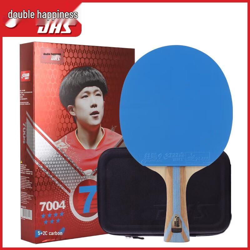 Raquete de tênis de mesa DHS 7 estrelas de carbono