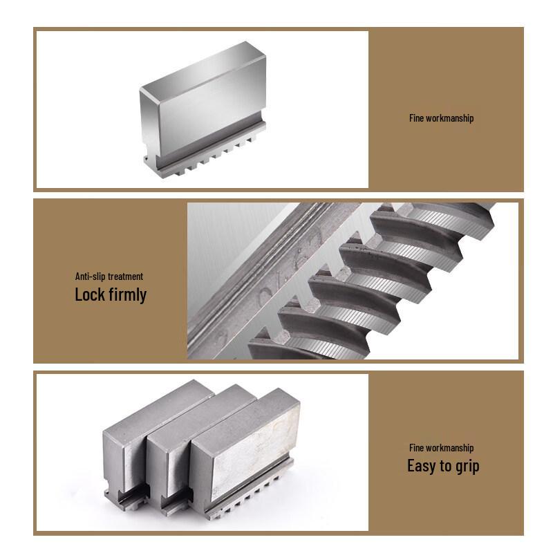 Jundingying RZ11 100 Soft Jaws for 3-Jaw Chuck