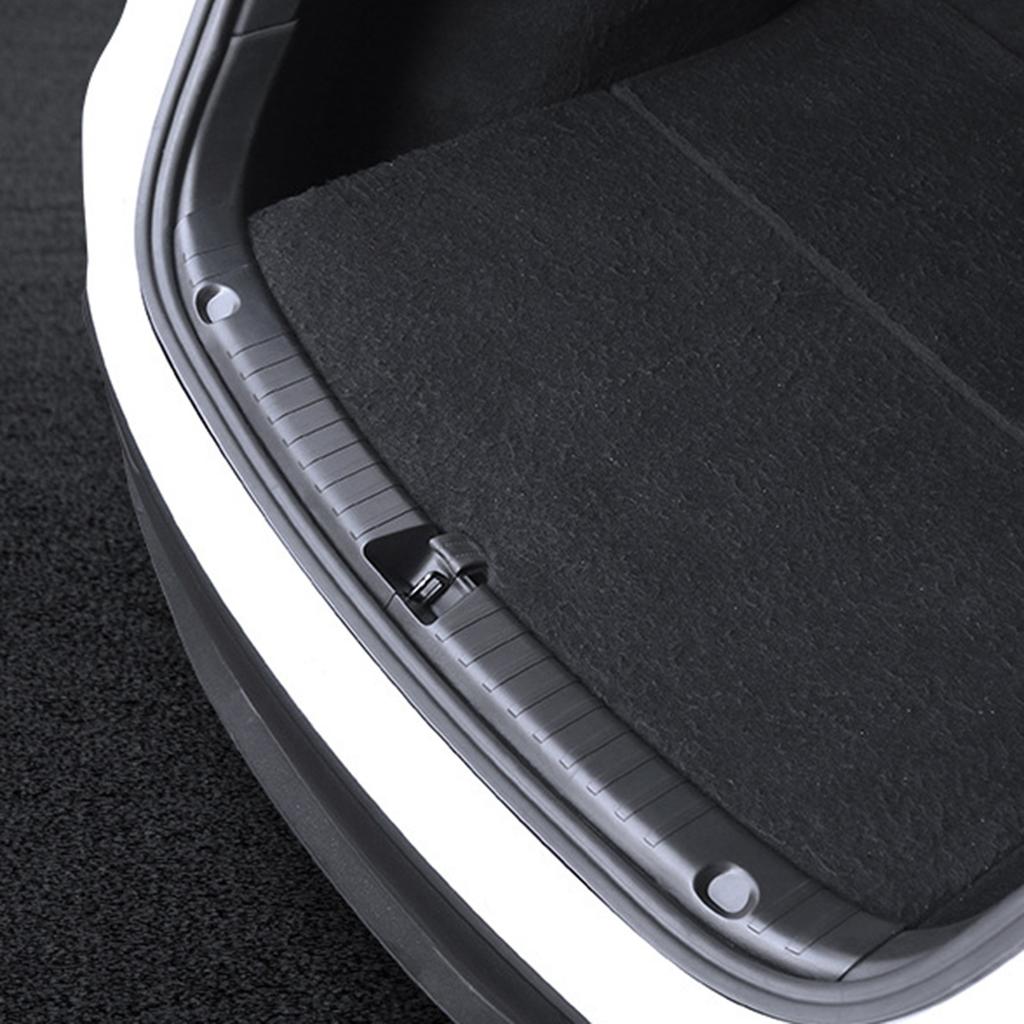 Trunk Sill Plate Cover for Model Y Threshold Bumper Guards Protective Cover Kit Scratch-resistant Auto Accessories