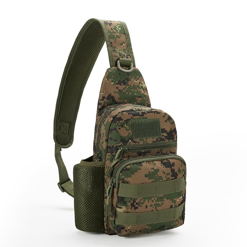 Men's Multi-Functional Tactical Crossbody Chest and Shoulder Bag for Outdoor and Cycling