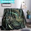 Custom Name Blanket Alien Artwork Blanket Bedding Blanket for Travel, Camping, Living Rooms, Offices, Sofas, Fan Christmas gift
