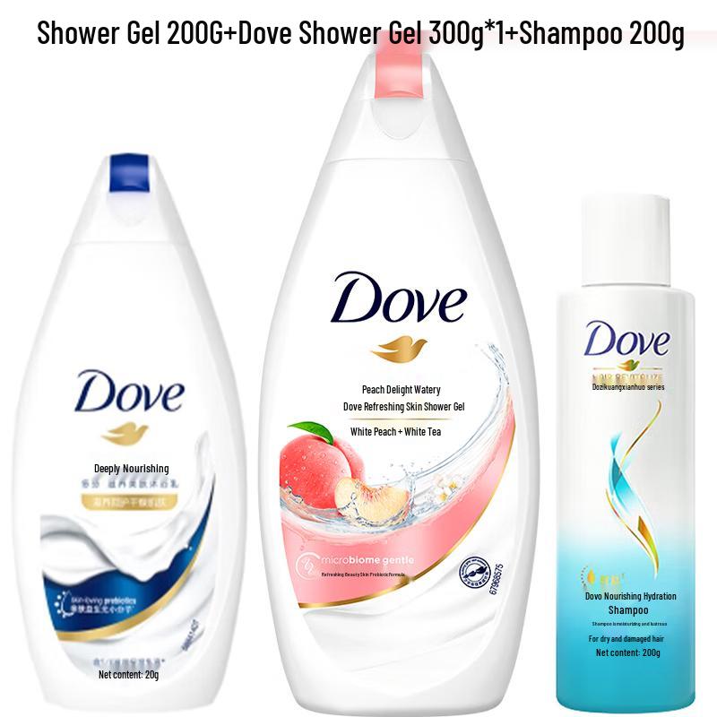 

Dove Shower & Hair Care Set