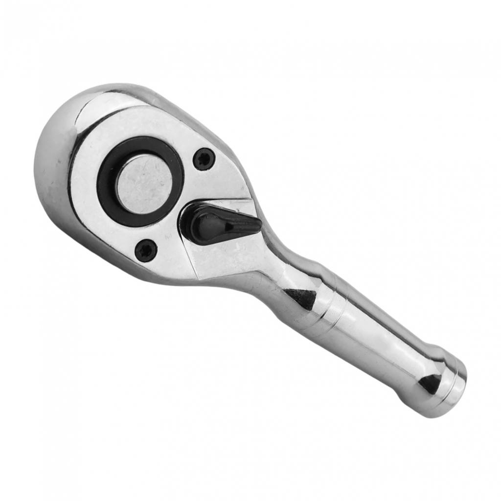 Portable 72 Tooth Mini Ratchet Wrench Tool Perfect for Motorcycle Repairs