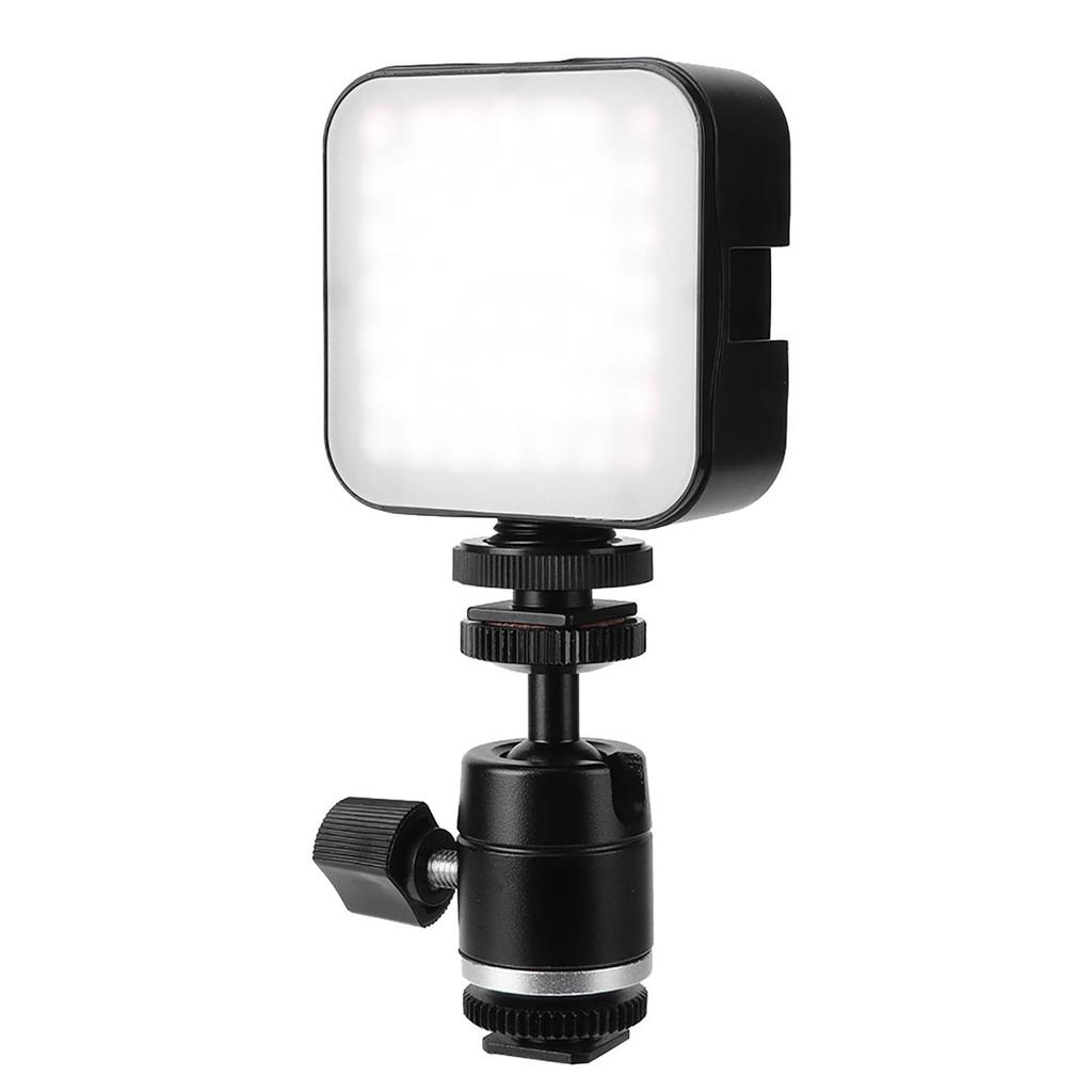 49 LED Liten Bärbar Panel Kamera Fotografi Fyllningsljus för Mobiltelefon Livestreaming