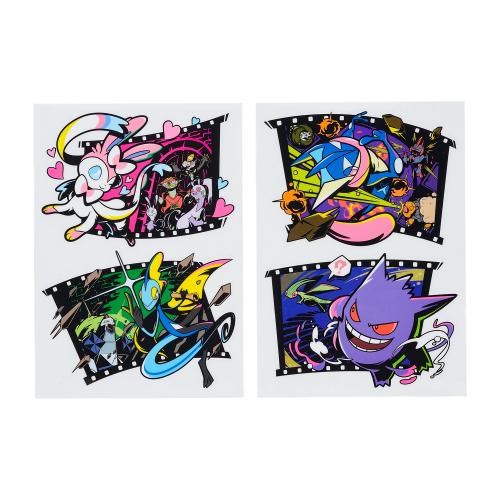 [Покемон] Покемон Центр Полночный Агент -кино- Набор наклеек