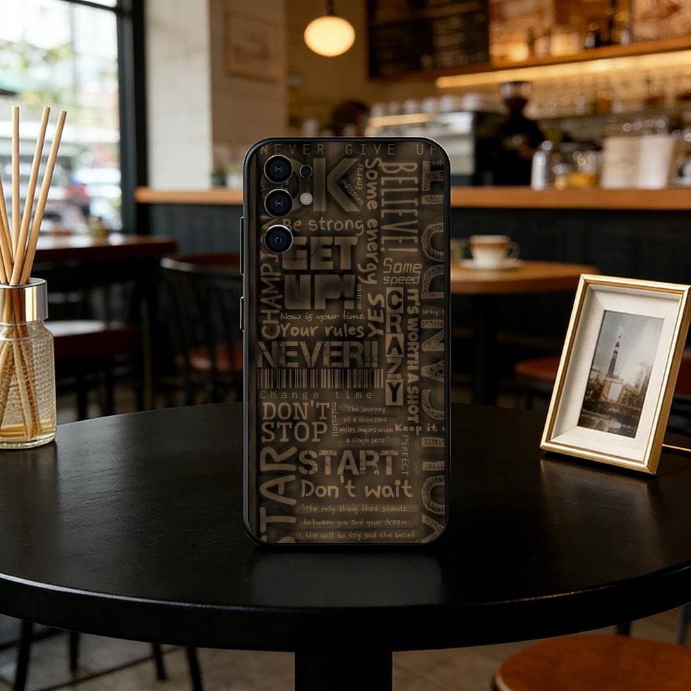 

Collage Style Phone Case For Samsung S25,S24,S21,S22,S23,S30,Ultra,S20,Plus,Fe,Lite,Note,10,Black Cover Samsung S23plus5G