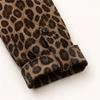 Chiffon Style Shirt New Printed Loose Top Slim Shirt Fashionable Leopard Print Shirt