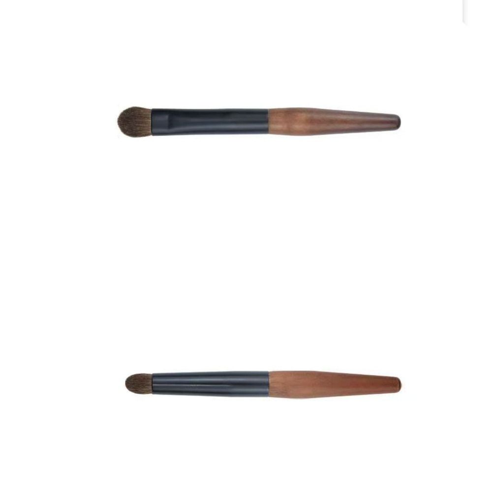 12Pcs Lip liner Mini Makeup Brush Set with Storage Box Wood Eyeshadow Make Up Kit Blush Cosmetic Tool Concealer Brush Set Beauty