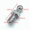 For Spring Lift Supports 2x 10mm M8 M6 Universal Boot Bonnet Gas Strut End Fitting Connector Ball Screw Bolt Pin Joint Valve