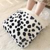 Double Feet Foot Warming Mat Soft Plush Warm Feet Shoes Creative Thermal Foot Mat  Sleeping Comfort