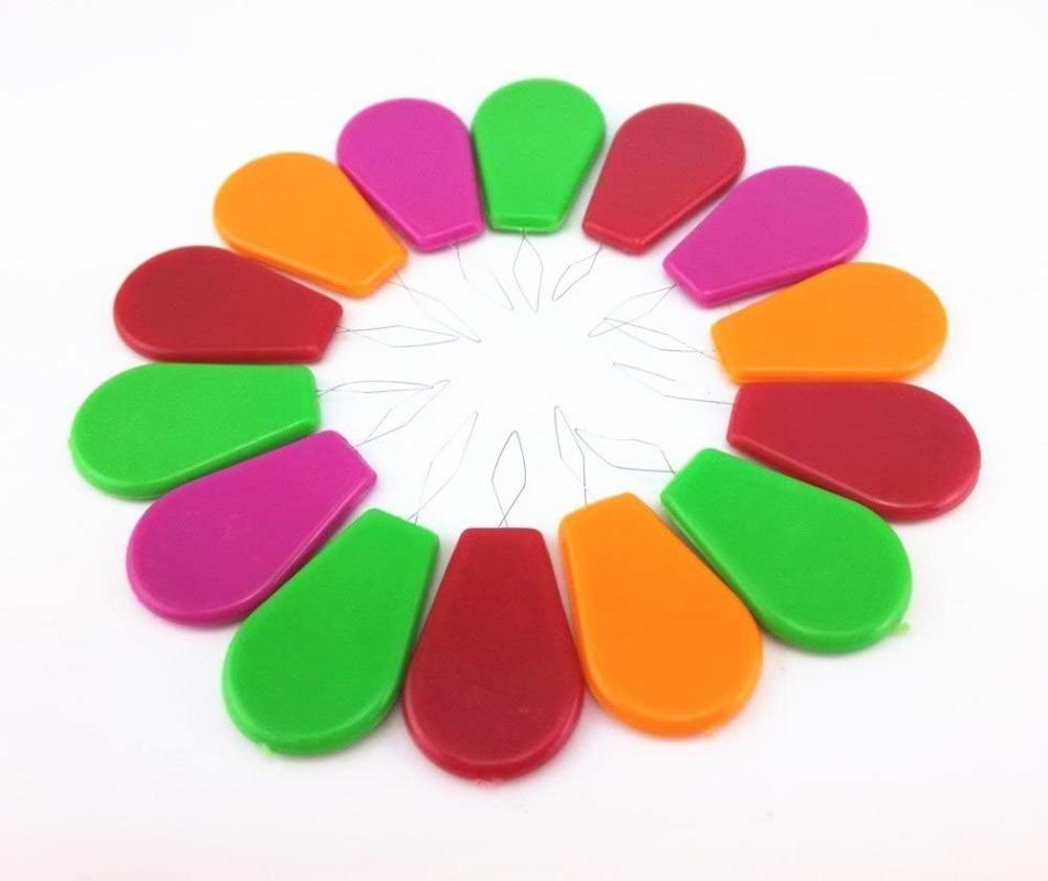

50pcs Plastic Wire Loop DIY Needle Threader Stitch Insertion Hand Machine Sewing Tool