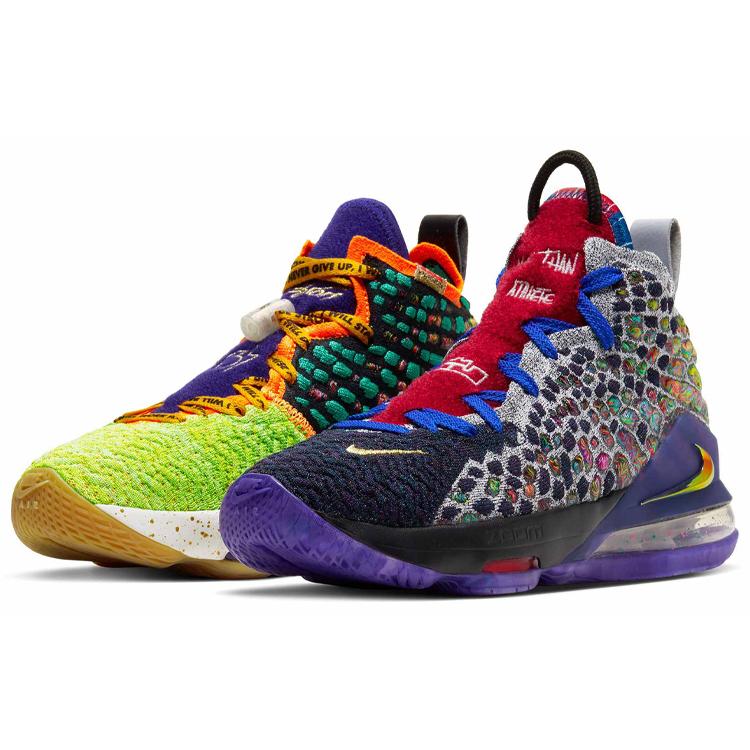 Nike LeBron 17 Grade School `What