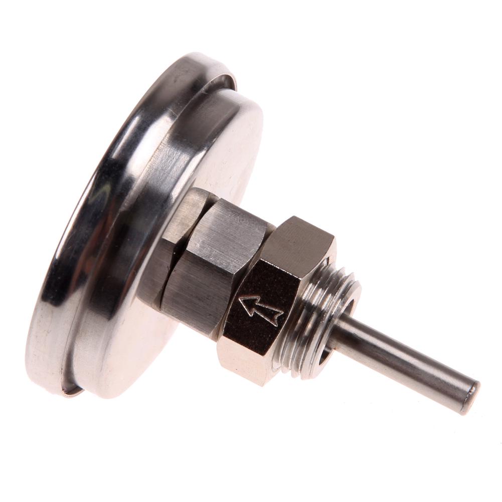 Stainless Steel Barbecue Thermometer High Temperature Household Thermometer Durable Portable Practical Reusable Kitchen Supplies