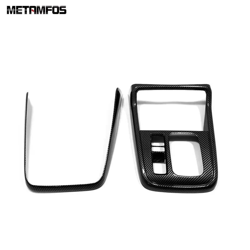 For Honda CR-V CRV  2024 2025 Carbon Fiber Center Console Gear Shift Box Panel Cover Trim Interior Accessories Car Styling