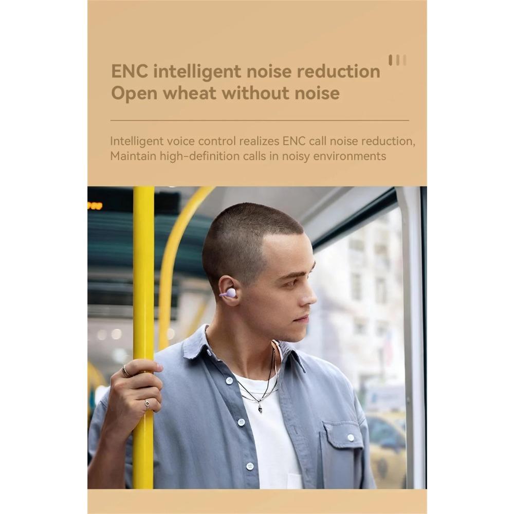 2026 New Open Bluetooth Earphone Air-bone Conduction High Sound Quality Long Battery Life Noise Reduction True Wireless Earplugs