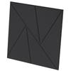 18 Pack Acoustic Wall Panels 11.8 x 11.8 x 0.4 inch Self-Adhesive Black